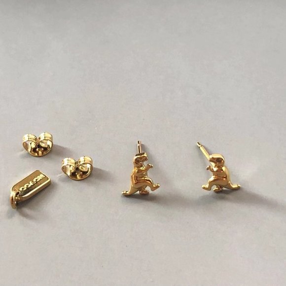 Coach Rexy Stud Earrings - Picture 2 of 4
